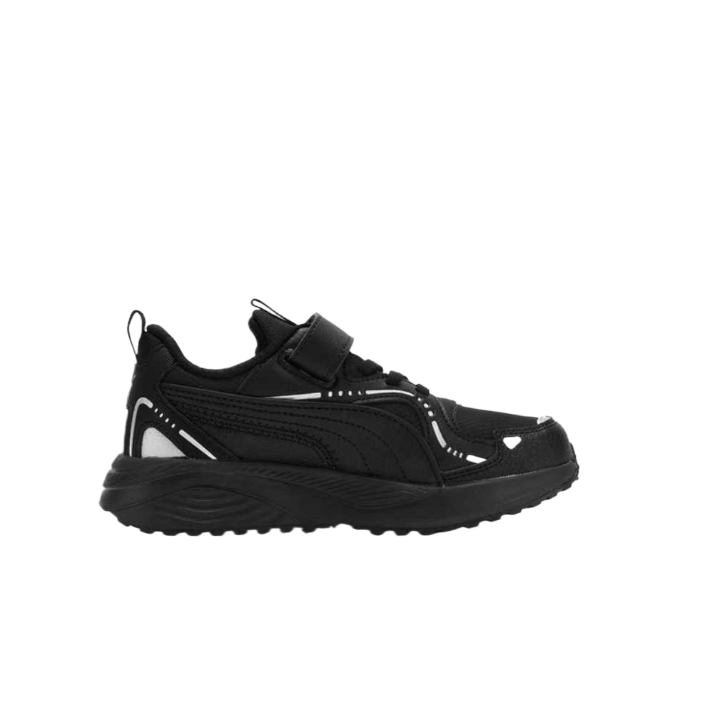 PUMA Износостойкие нескользящие низкие детские повседневные ботинки black kids' — фото 2