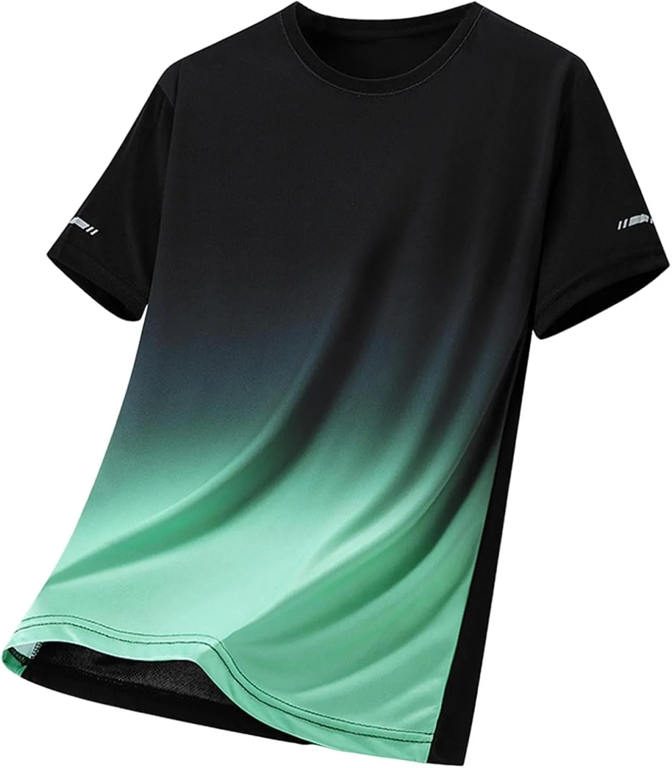 

Футболка для тренировок мужская, дышащая, с коротким рукавом