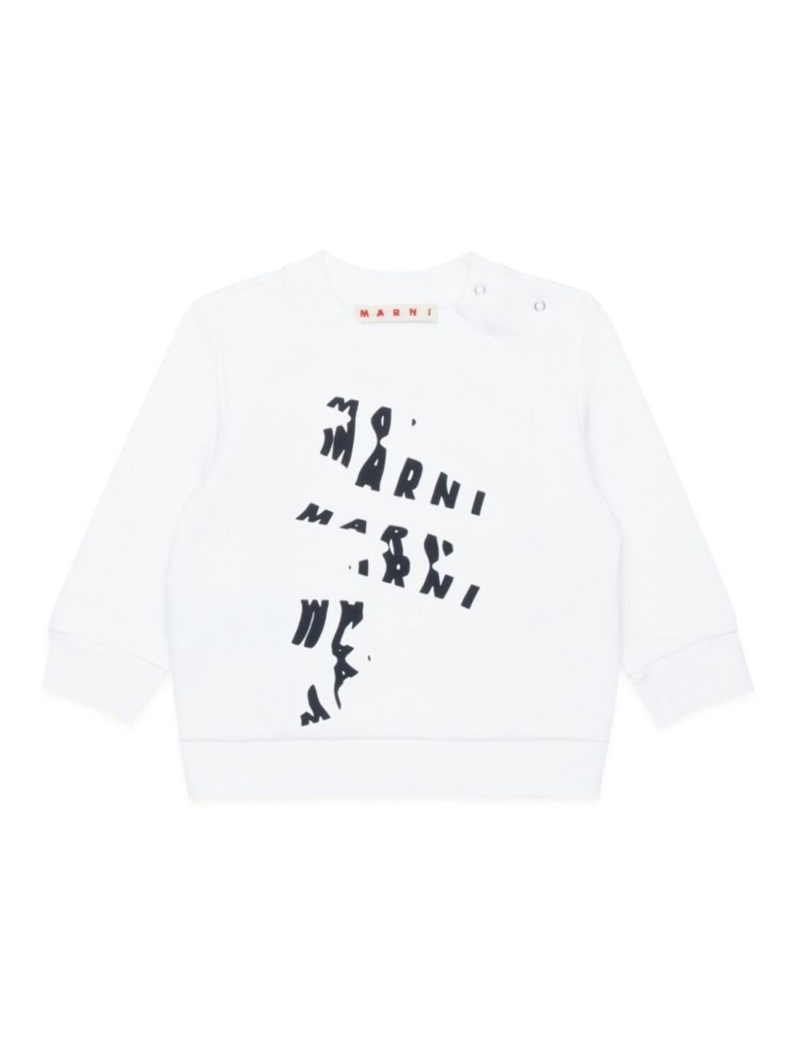 

Marni Kids толстовка с логотипом, белый