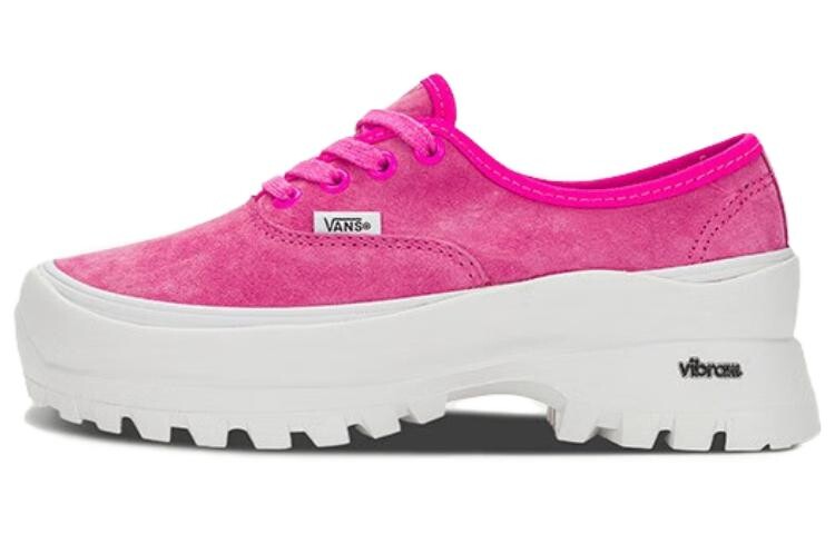 

Кроссовки для скейтбординга Vibram X Authentic Unisex Low-top Fuchsia Vans, цвет Rose Red