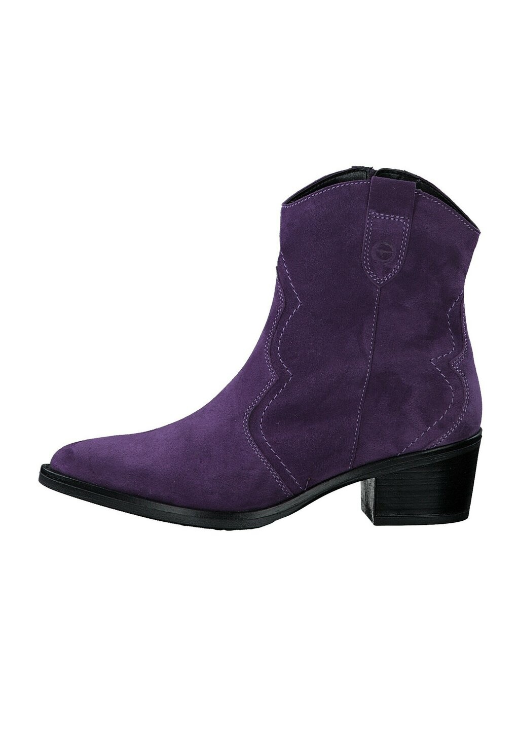 

Ковбойские/байкерские ботильоны Tamaris, цвет purple