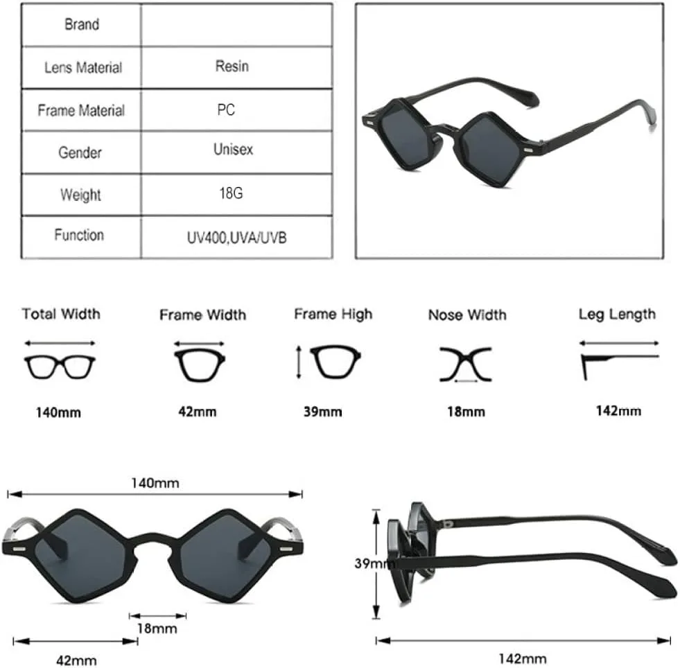 

Ретро-солнцезащитные очки Polygon для женщин и мужчин, винтажные солнцезащитные очки в маленькой оправе с защитой от УФ-излучения UV400 LANGSER, Pattern Brown