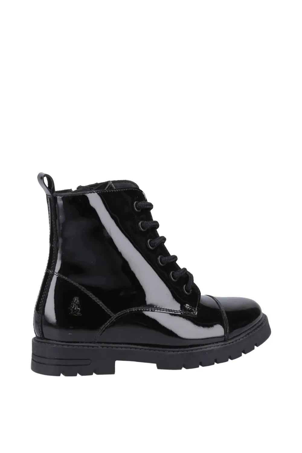 Школьные туфли Lauren Patent на молнии Hush Puppies, черный — фото 2