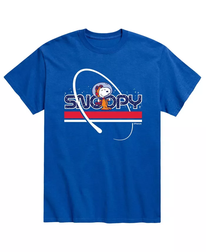 

Мужская футболка Peanuts Snoopy Space AIRWAVES, синий