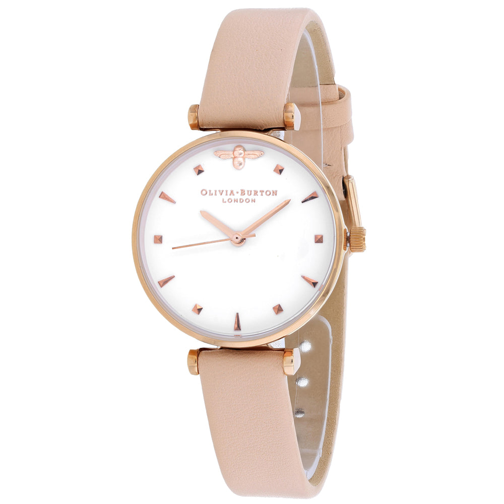 

Женские часы Olivia Burton с белым циферблатом