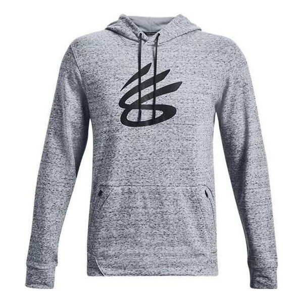 

Толстовка curry logo hoodie 'grey' Under Armour, серый