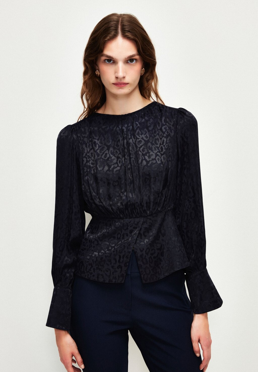 

Блузка SHIRRED adL, цвет navy blue