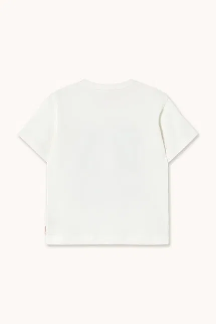 Футболка с принтом Frog & Frog Graphic Tee Tinycottons, белый — фото 3