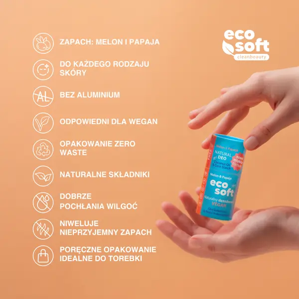 Натуральный дезодорант без алюминия для женщин, 50 г Eco Soft Summer wind — фото 3