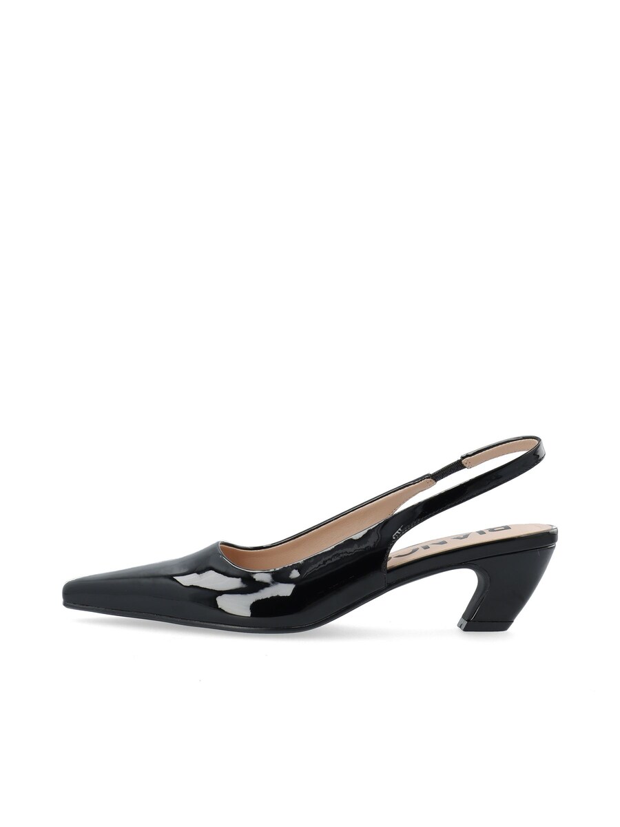 Туфли-лодочки с открытой пяткой Bianco BALEY, Black
