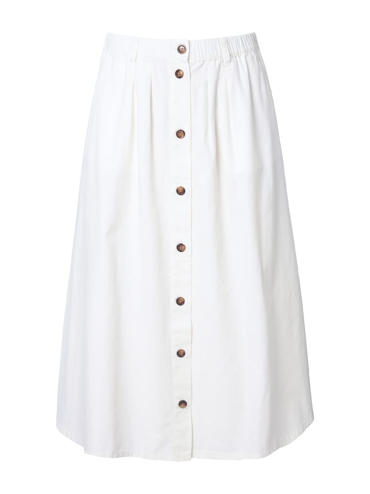 

Юбка длиной до колена Ulla Popken, цвет white denim