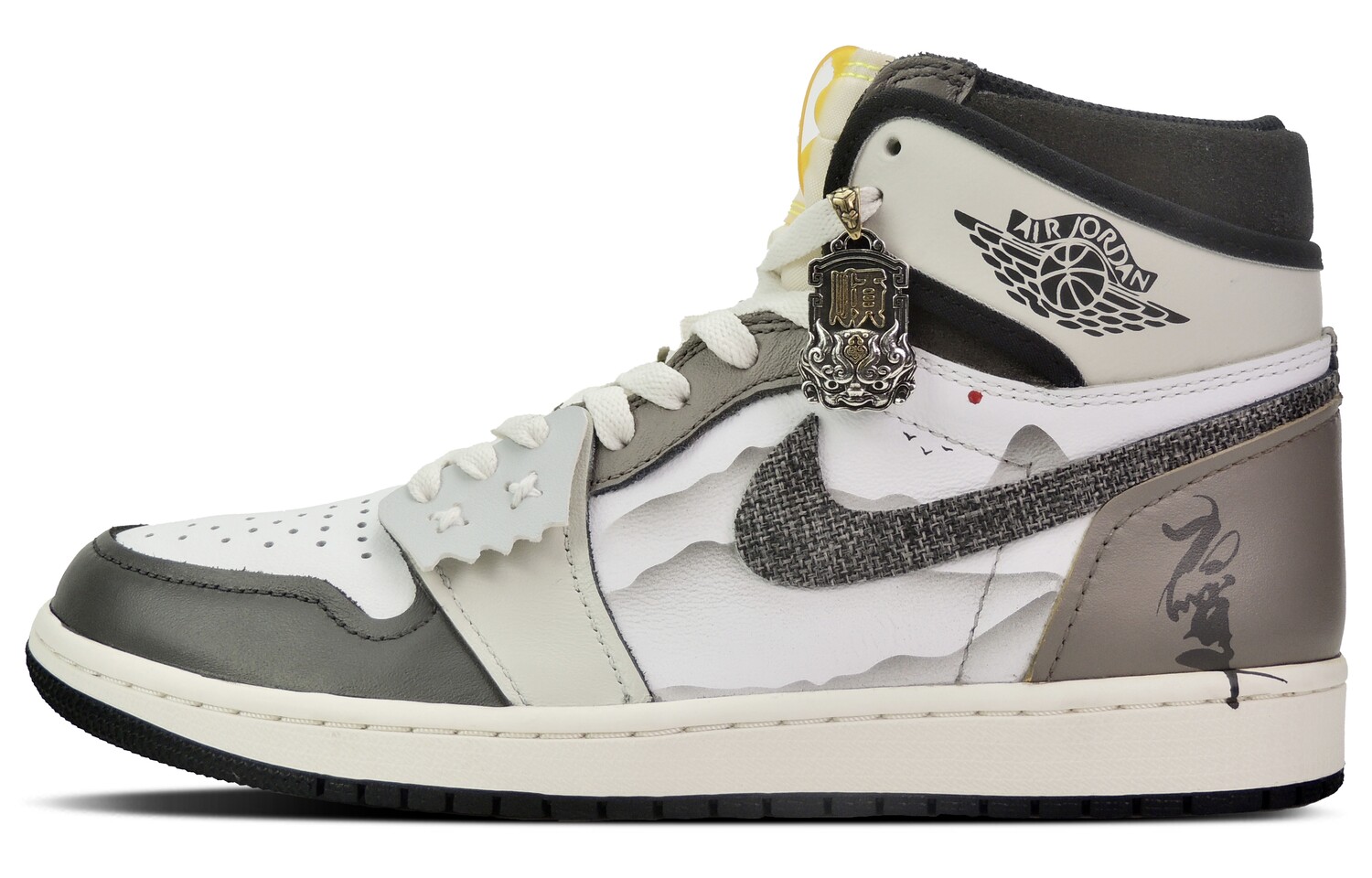 

Jordan Air Jordan 1 Vintage Баскетбольные кроссовки унисекс, Dark Gray