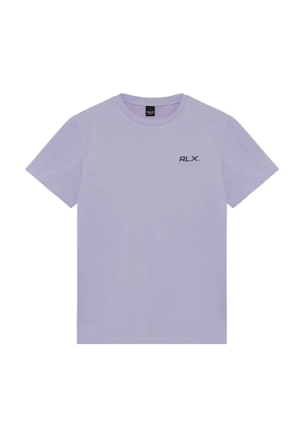 Футболка с принтом на спине Rellix, Lilac Sky