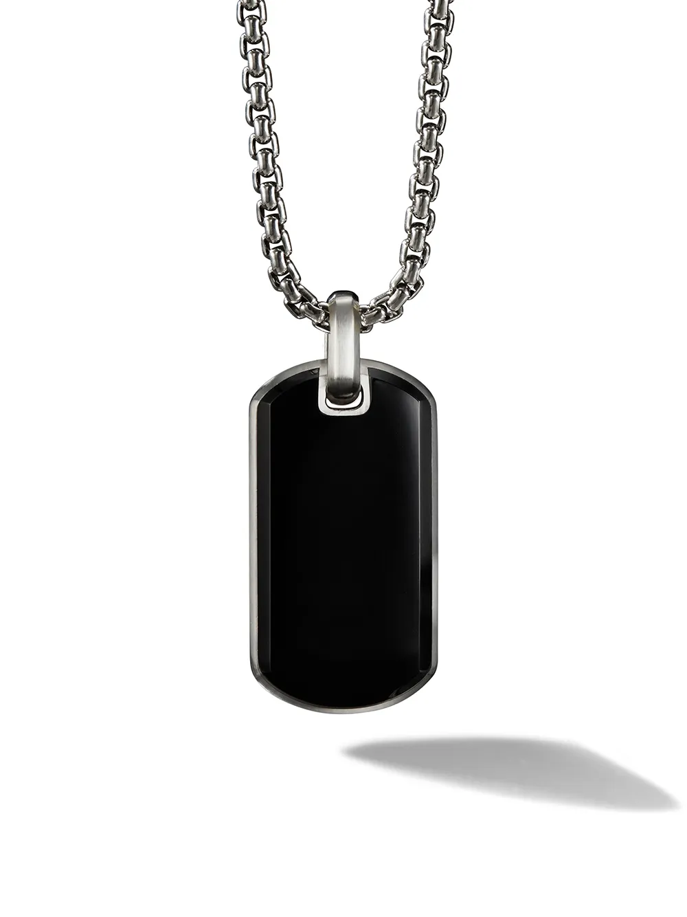 

Серебряная подвеска Chevron (35 мм) David Yurman, серебяный