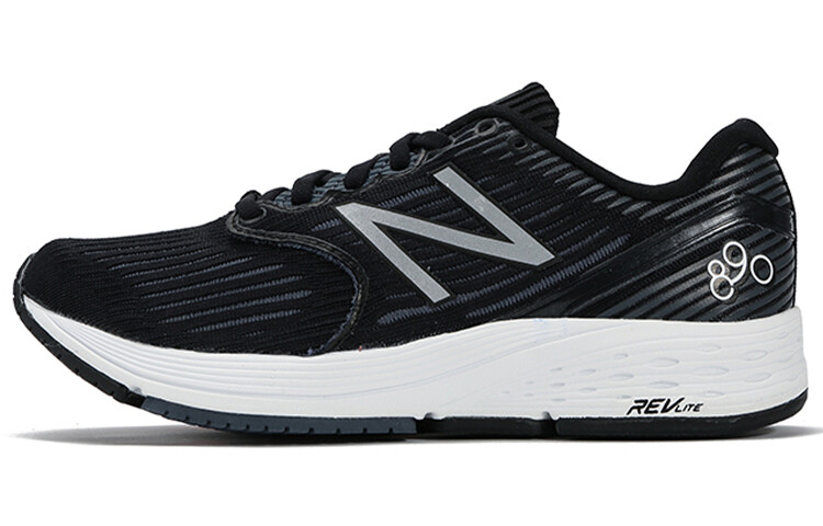 

Кроссовки женские NB 890 с низким верхом, черные/белые New Balance