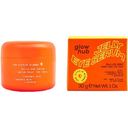 

Сыворотка для глаз Circle Slayer Jelly Eye Serum с витамином С и кофеином от темных кругов Glow Hub