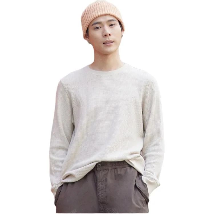 Футболка унисекс с круглым вырезом и прямым кроем UNIQLO, 68 Dark Blue — фото 4