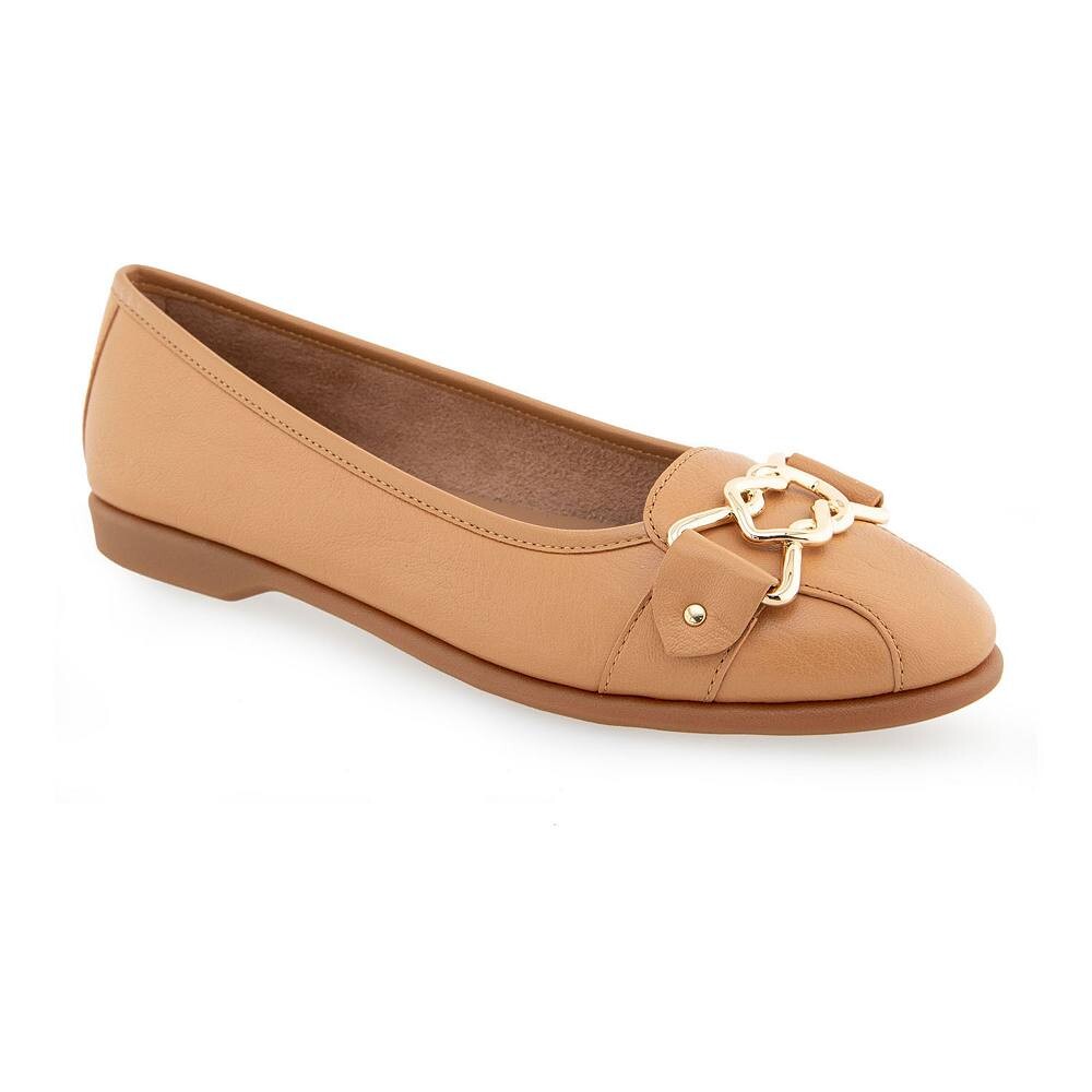 Женские кожаные балетки Aerosoles Bia, цвет Doe Leather
