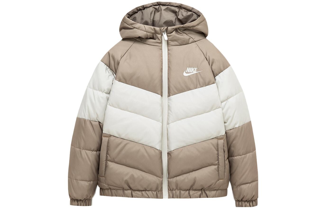 

Детский пуховик Nike, цвет Dark Khaki