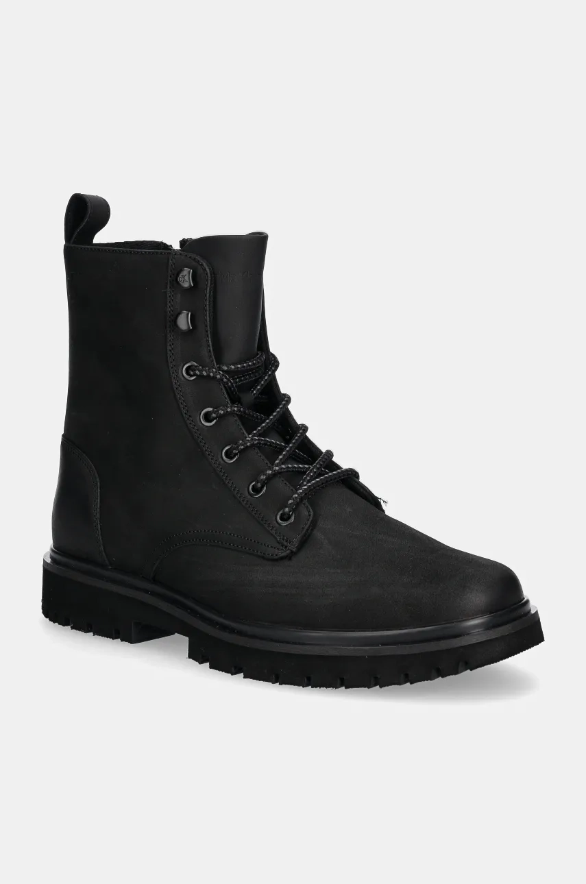 

Туфли EVA BOOT MID LACEUP REBELLIOUS Calvin Klein Jeans, черный
