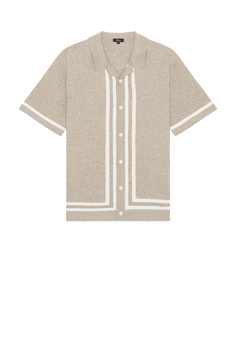 

Рубашка с кнопками Leo Rails, oat grey melange