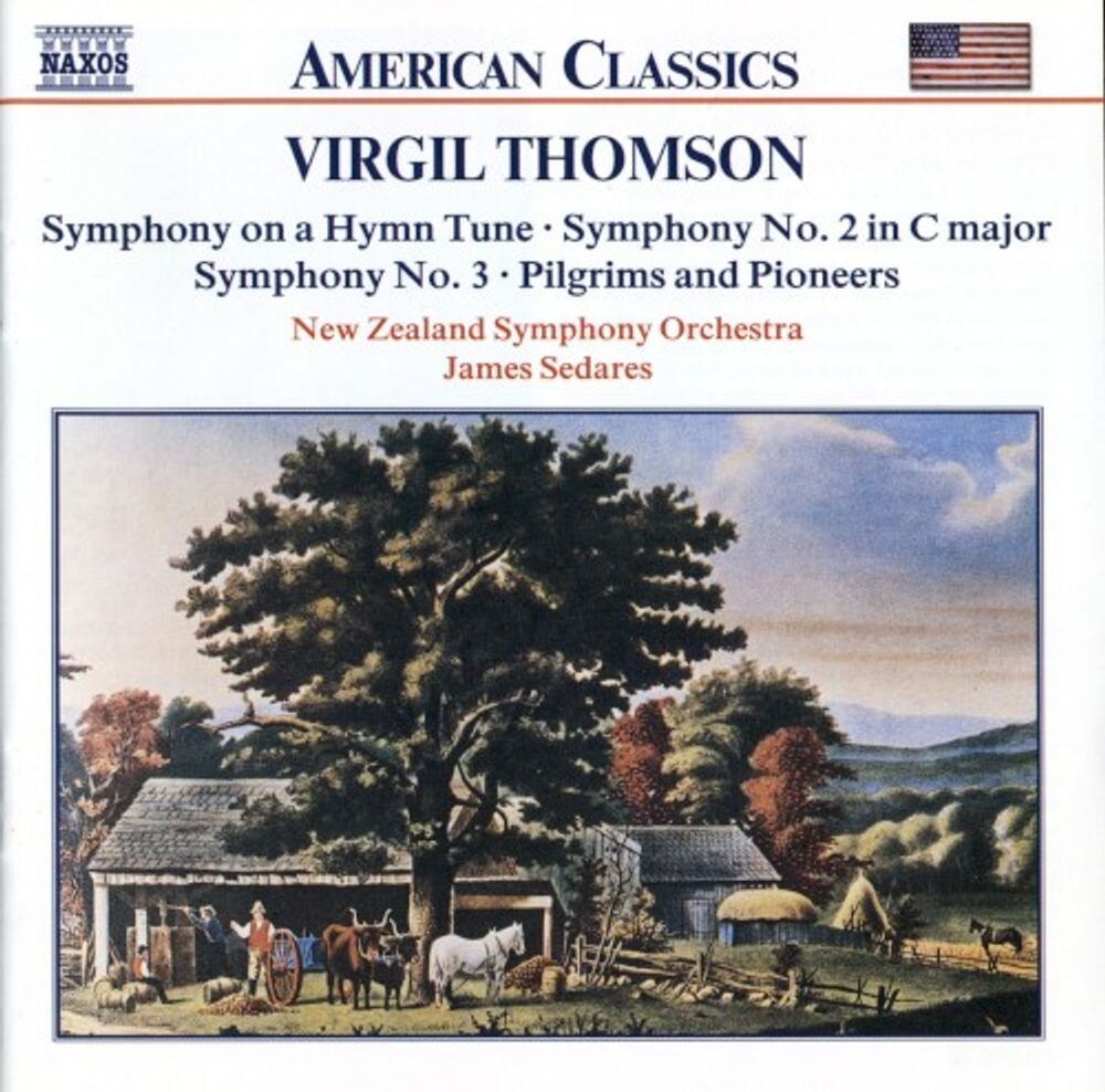 

Диск CD Symphony On Hymn Tune; Symphony No. 2; Symphony No. 3; Pilgrims And Pioneers - Virgil Thomson