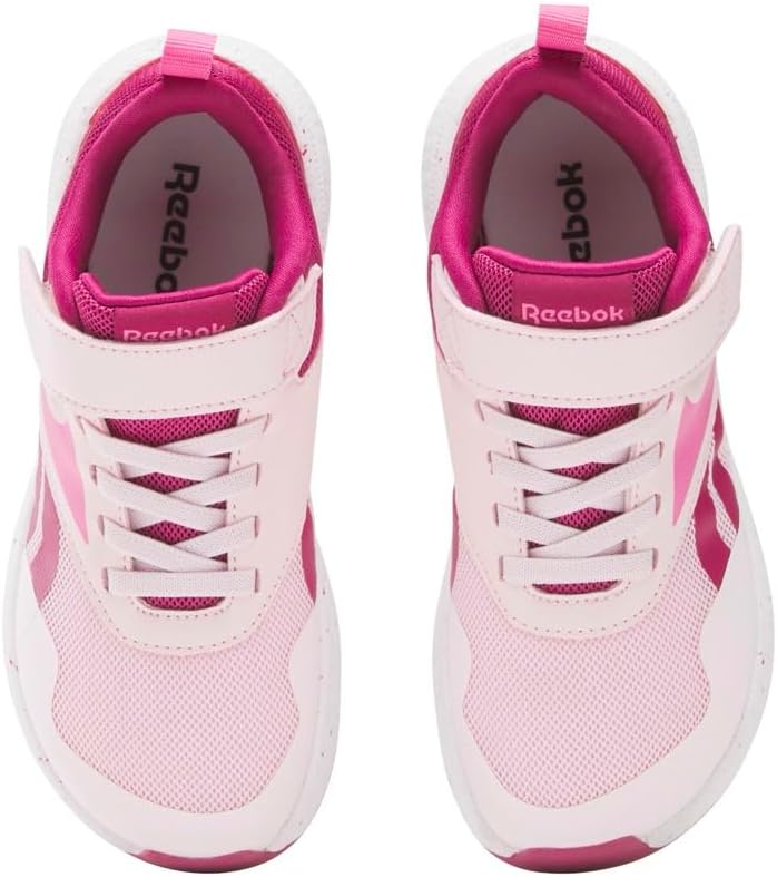 Кроссовки Reebok Classic Nylon (Little Kid), красный/серый — фото 2
