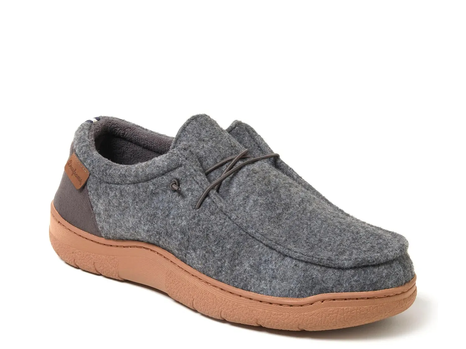 

Тапочки Dearfoams Bennett Chukka Slipper — мужские, цвет серый