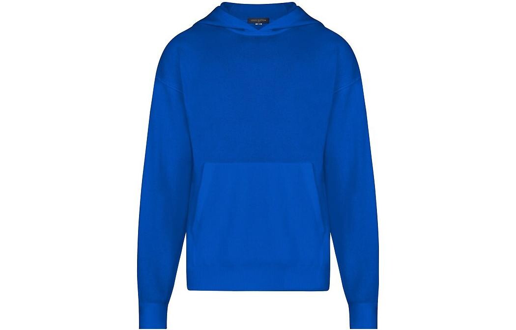 

Новые квартальные продукты LV Cashmere Sweater Men Blue Louis Vuitton, синий