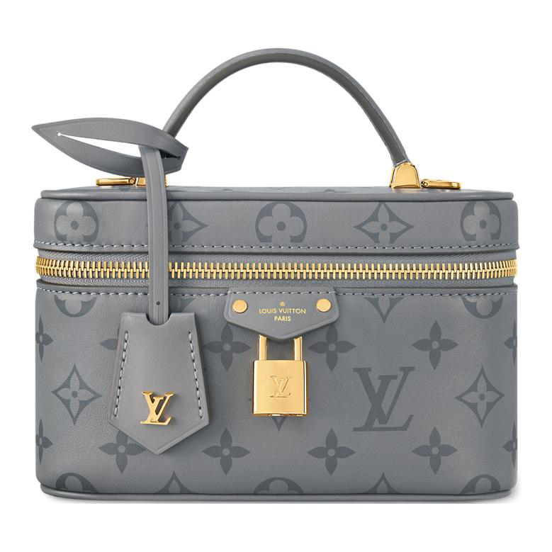 

LOUIS VUITTON Сумка через плечо из телячьей кожи женская серая