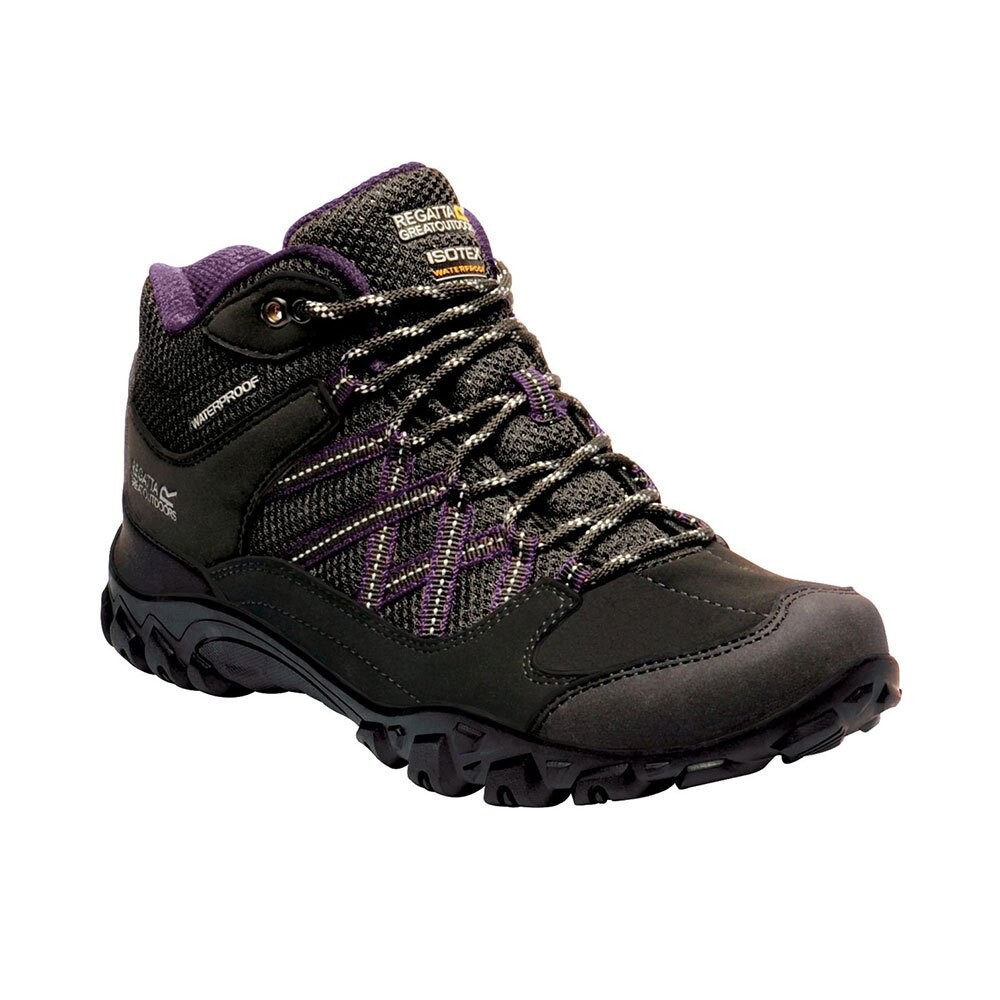 

Туристические ботинки Regatta Edgepoint Mid WP, черный