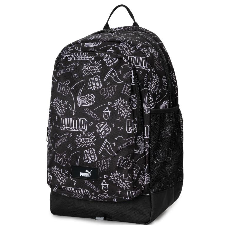 

PUMA Тканевый рюкзак средний унисекс черный, Black