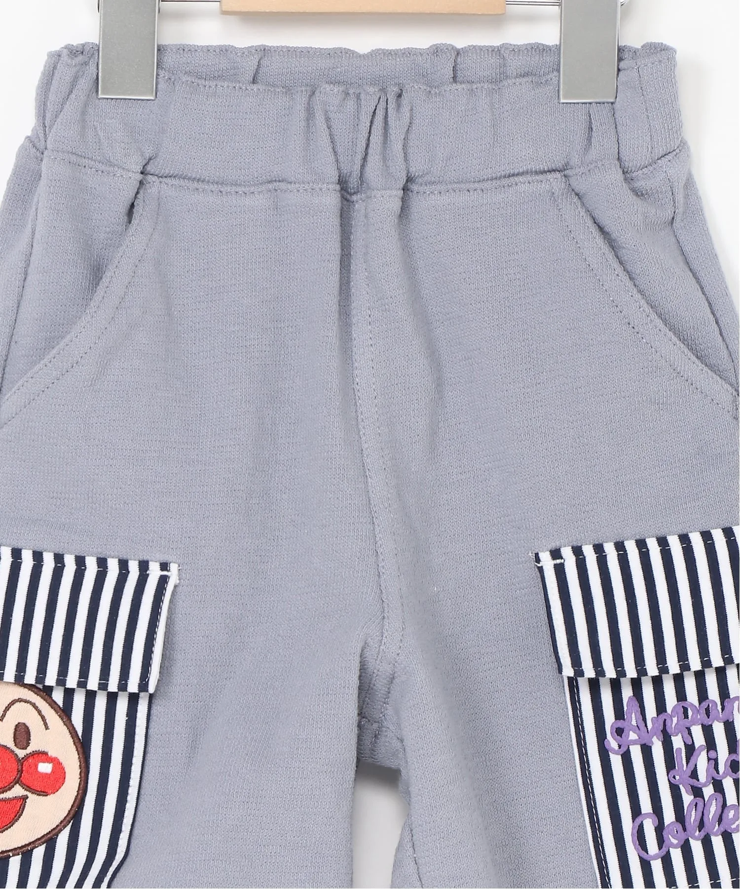 Детская коллекция Anpanman / (K) Шорты Anpanman с аппликацией и карманами Anpanman Kids Collection, gray — фото 4
