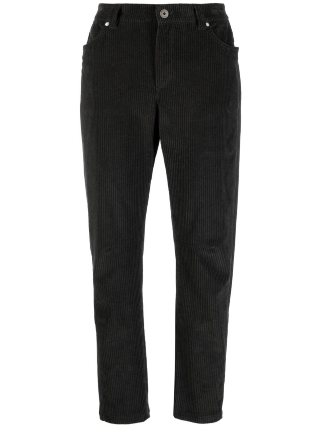 

Brunello Cucinelli брюки в рубчик, серый