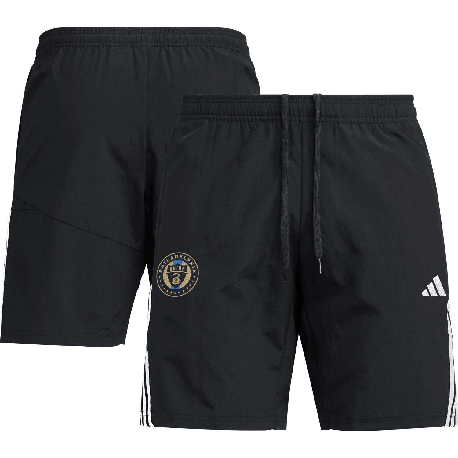 

Мужские черные шорты для простоя Philadelphia Union adidas