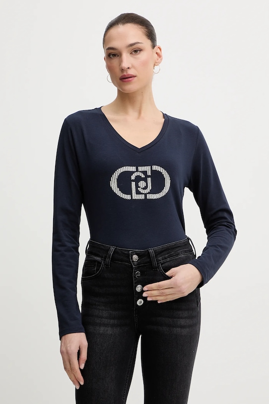 

Лонгслив Liu Jo, синий