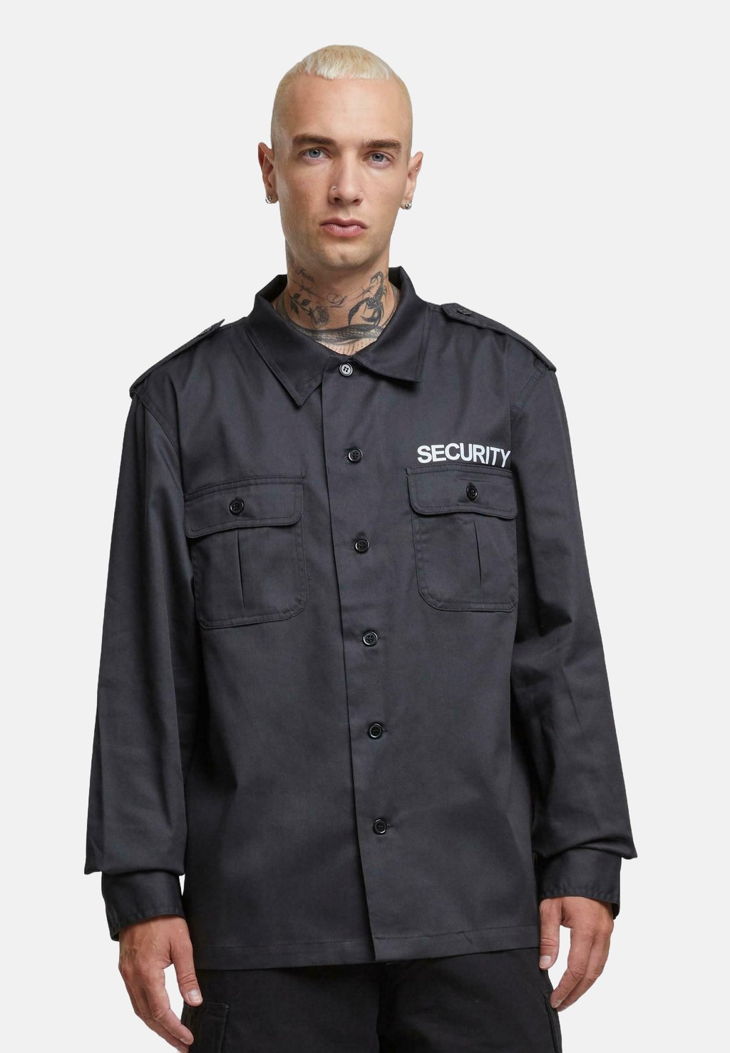 

Рубашка SECURITY US LONG SLEEVE Brandit, черный