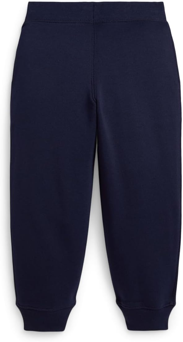 Брюки Polo Ralph Lauren Kids Logo Fleece Jogger Pants, цвет Refined Navy — фото 2
