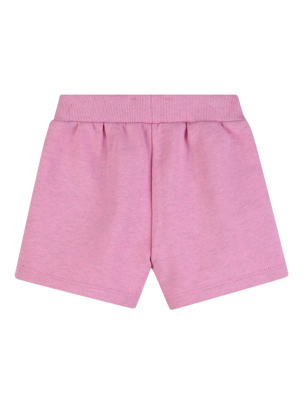 Рифленые шорты с цветочным принтом Kenzo Kids, розовый — фото 2