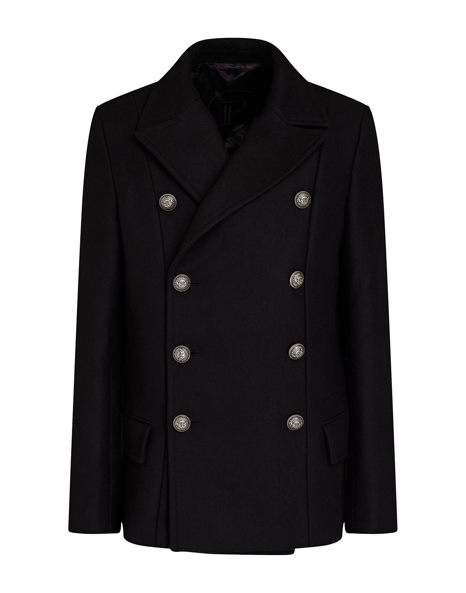 

Пальто Balmain, черный