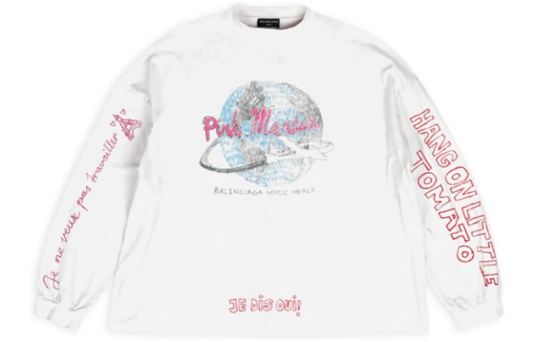 

Футболка унисекс белая Balenciaga, белый