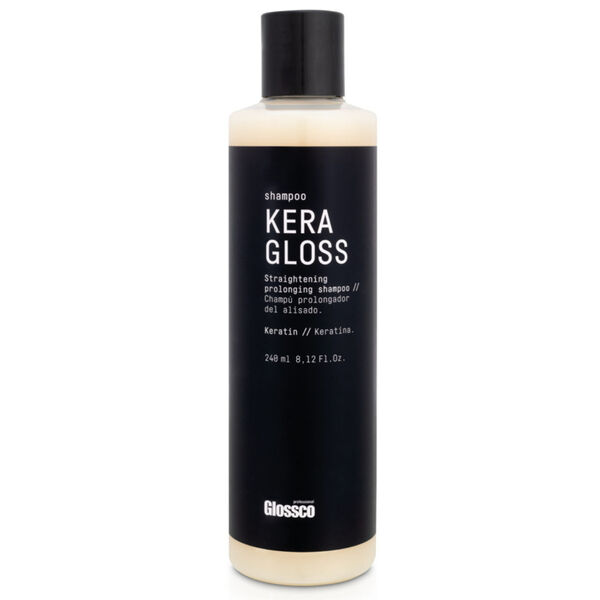 

Разглаживающий шампунь с кератином, 240 мл Glossco Professional Keragloss