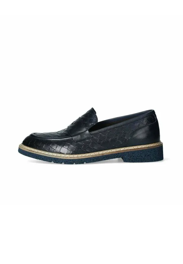 Элегантные лоферы Exton, Blu