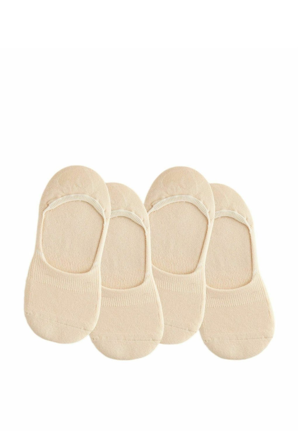 

Носки CUSHION SOLE INVISIBLE 4 PACK Next, бежевый