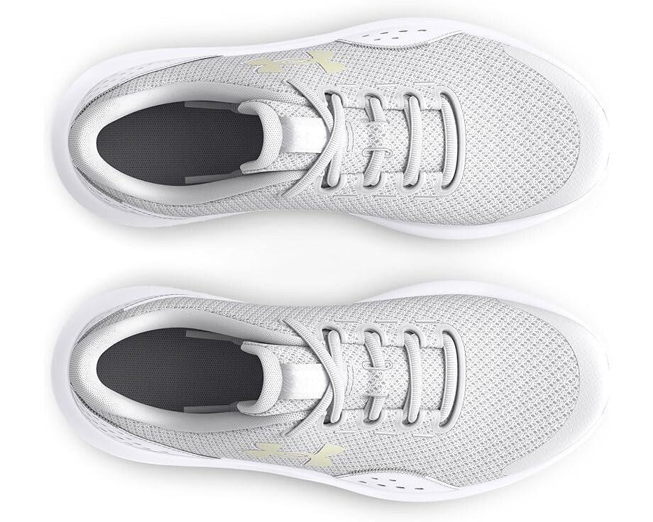 Кроссовки Under Armour Kids Surge 4 Sneakers, цвет Halo Gray/White/Iridescent — фото 2
