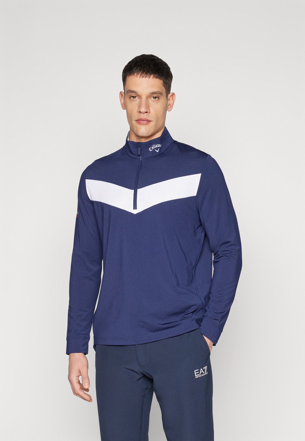 

Футболка с длинным рукавом ODYSSEY 1/4 ZIP PULLOVER Callaway, темно-синий