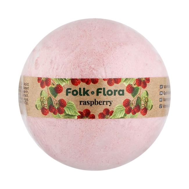 

Пена для ванны с малиной «Фолк и флора» FOLK&FLORA, 130 гр
