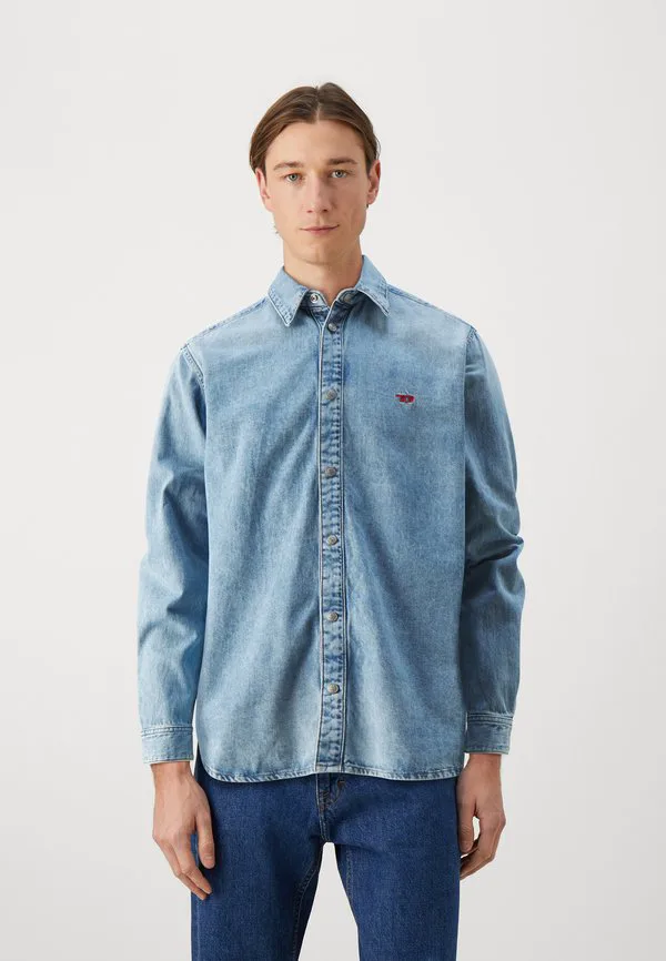 Простая рубашка Diesel, Light Blue