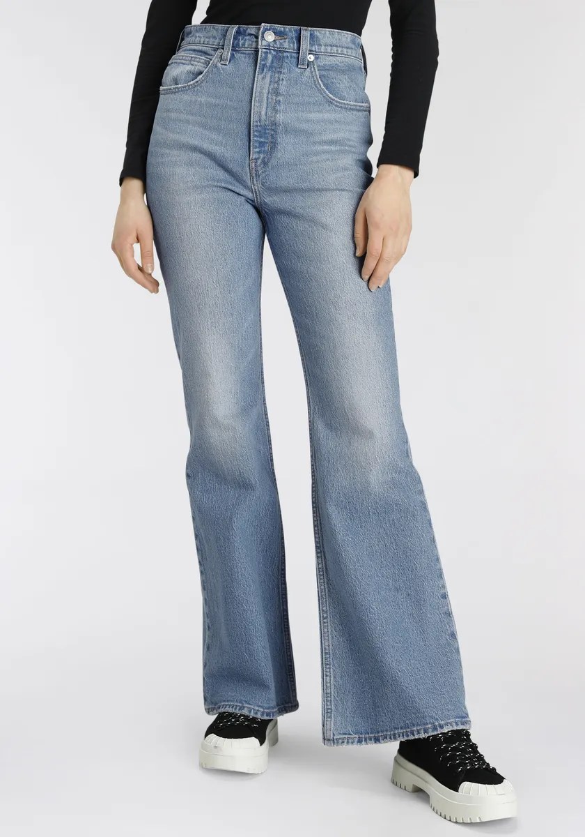 

Расклешенные джинсы Levi's "70S HIGH FLARE", синий