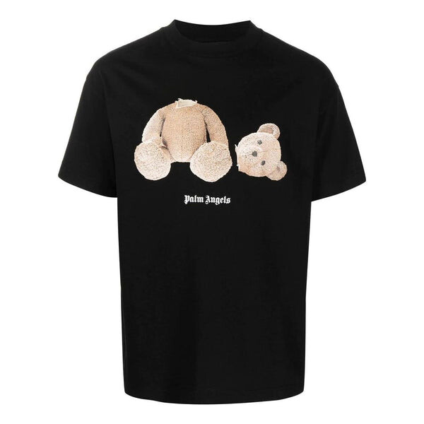 

Футболка ss23 bear-print classic t-shirt 'black' Palm Angels, черный